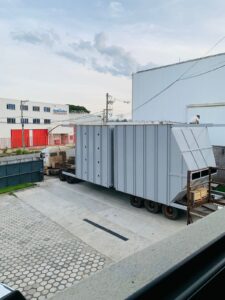 Silo quadrado